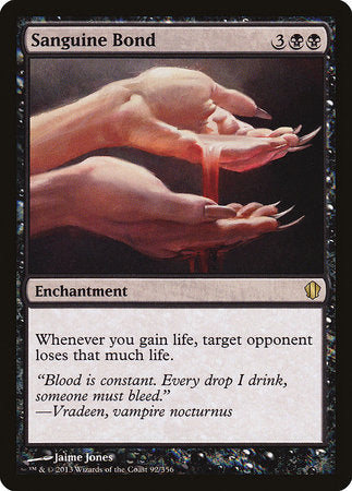 Sanguine Bond [Commander 2013] | The Time Vault CA