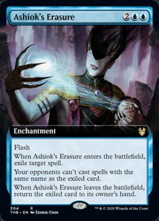 Ashiok's Erasure (Extended Art) [Theros Beyond Death] | The Time Vault CA