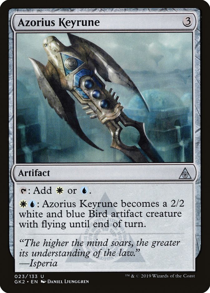 Azorius Keyrune [Ravnica Allegiance Guild Kit] | The Time Vault CA