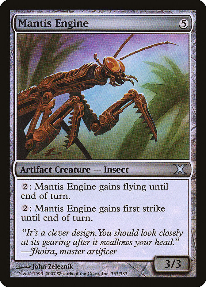 Mantis Engine (Premium Foil) [Tenth Edition] | The Time Vault CA