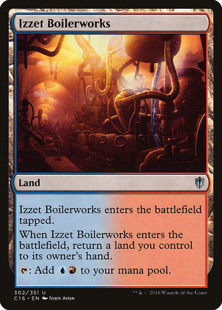 Izzet Boilerworks [Commander 2016] | The Time Vault CA