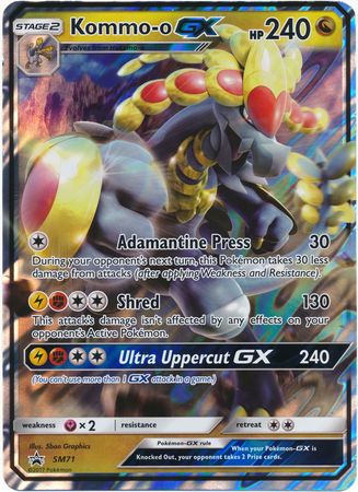 Kommo-o GX (SM71) (Jumbo Card) [Sun & Moon: Black Star Promos] | The Time Vault CA