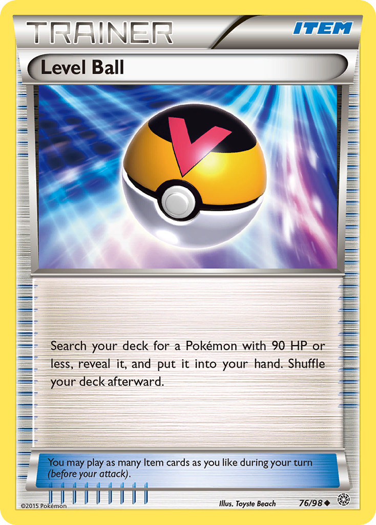 Level Ball (76/98) [XY: Ancient Origins] | The Time Vault CA