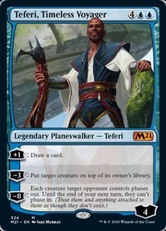 Teferi, Timeless Voyager [Core Set 2021] | The Time Vault CA