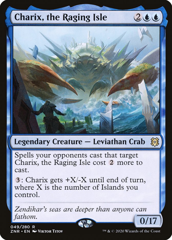 Charix, the Raging Isle (Promo Pack) [Zendikar Rising Promos] | The Time Vault CA