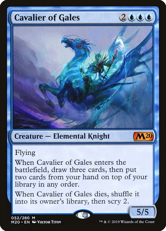 Cavalier of Gales [Core Set 2020] | The Time Vault CA