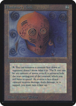 Illusionary Mask [Limited Edition Alpha] | The Time Vault CA