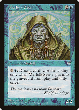Merfolk Seer [Mirage] | The Time Vault CA