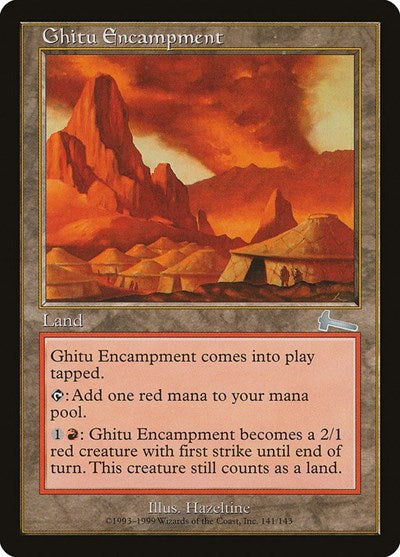 Ghitu Encampment [Urza's Legacy] | The Time Vault CA