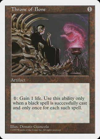 Throne of Bone [Fifth Edition] | The Time Vault CA