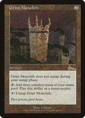 Grim Monolith [Urza's Legacy] | The Time Vault CA