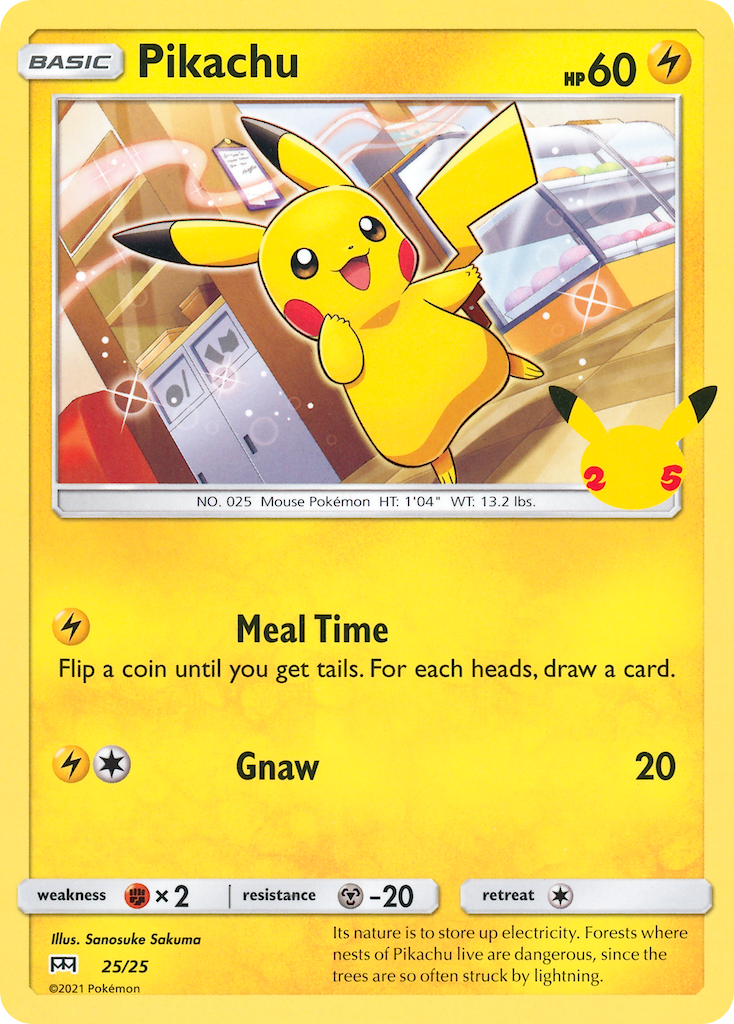 Pikachu (25/25) [McDonald's 25th Anniversary] | The Time Vault CA