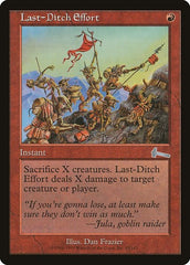 Last-Ditch Effort [Urza's Legacy] | The Time Vault CA