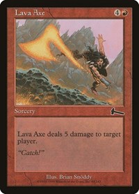 Lava Axe [Urza's Legacy] | The Time Vault CA