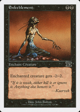Enfeeblement [Classic Sixth Edition] | The Time Vault CA