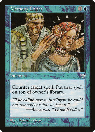 Memory Lapse [Mirage] | The Time Vault CA