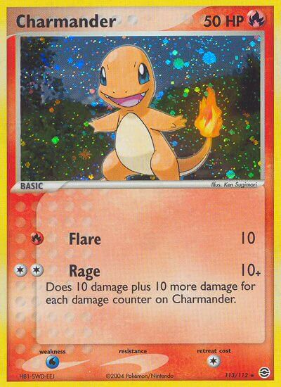 Charmander (113/112) [EX: FireRed & LeafGreen] | The Time Vault CA