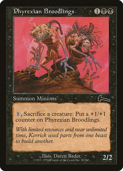 Phyrexian Broodlings [Urza's Legacy] | The Time Vault CA