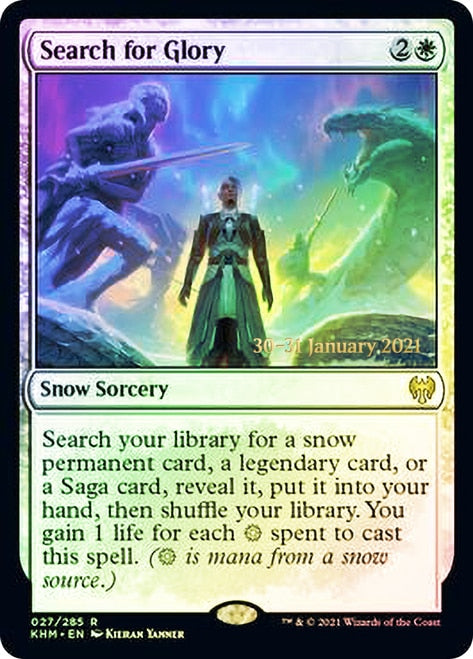 Search for Glory  [Kaldheim Prerelease Promos] | The Time Vault CA
