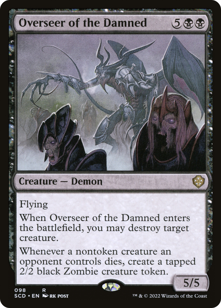 Overseer of the Damned [Starter Commander Decks] | The Time Vault CA