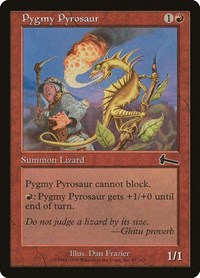 Pygmy Pyrosaur [Urza's Legacy] | The Time Vault CA