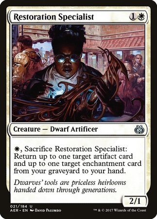Restoration Specialist [Aether Revolt] | The Time Vault CA