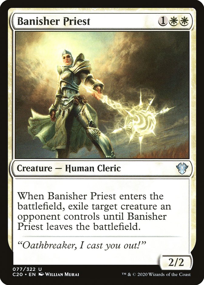 Banisher Priest [Commander 2020] | The Time Vault CA