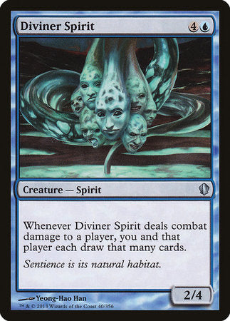 Diviner Spirit [Commander 2013] | The Time Vault CA