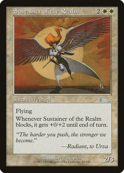 Sustainer of the Realm [Urza's Legacy] | The Time Vault CA