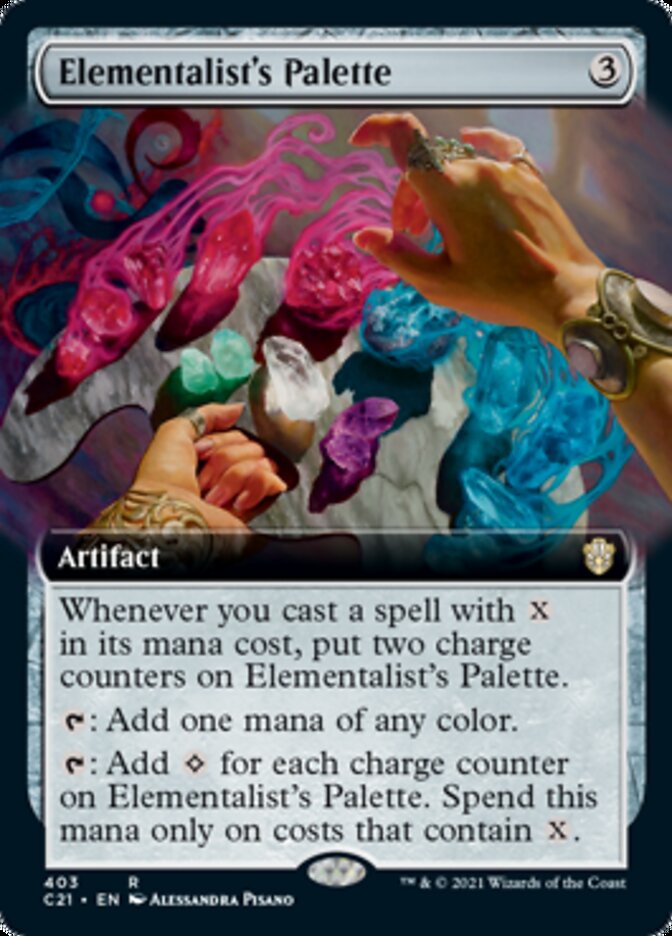 Elementalist's Palette (Extended) [Commander 2021] | The Time Vault CA