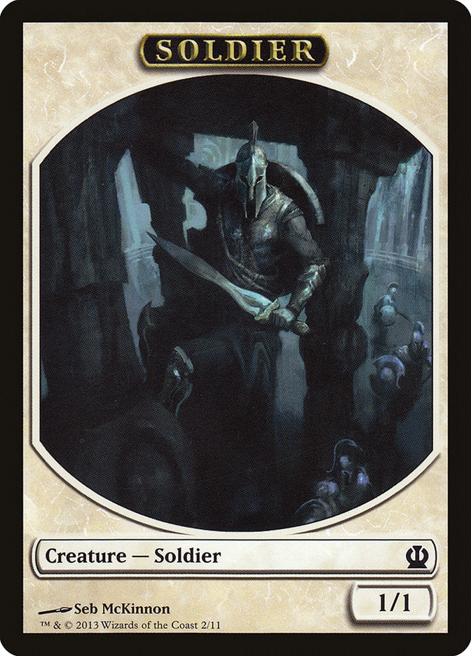 Soldier (2/11) [Theros Tokens] | The Time Vault CA