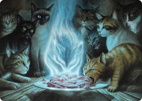 Can't Stay Away Art Card [Innistrad: Midnight Hunt Art Series] | The Time Vault CA