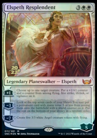 Elspeth Resplendent [Streets of New Capenna Prerelease Promos] | The Time Vault CA