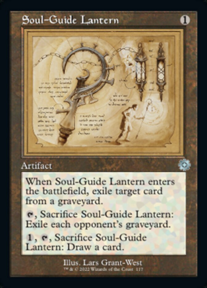 Soul-Guide Lantern (Retro Schematic) [The Brothers' War Retro Artifacts] | The Time Vault CA
