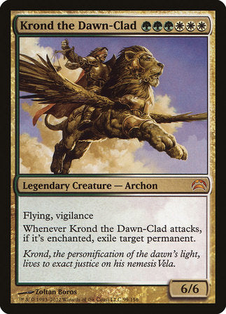 Krond the Dawn-Clad [Planechase 2012] | The Time Vault CA