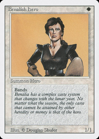 Benalish Hero [Revised Edition] | The Time Vault CA