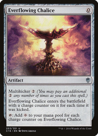 Everflowing Chalice [Commander 2016] | The Time Vault CA