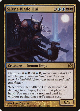 Silent-Blade Oni [Planechase 2012] | The Time Vault CA