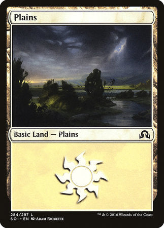 Plains (284) [Shadows over Innistrad] | The Time Vault CA
