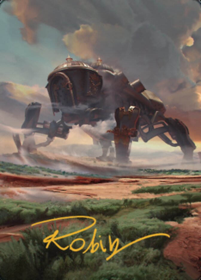 Plains (2) Art Card (Gold-Stamped Signature) [The Brothers' War Art Series] | The Time Vault CA