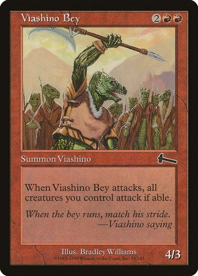 Viashino Bey [Urza's Legacy] | The Time Vault CA