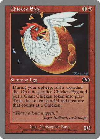 Chicken Egg [Unglued] | The Time Vault CA