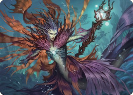 Vodalian Hexcatcher Art Card [Dominaria United Art Series] | The Time Vault CA