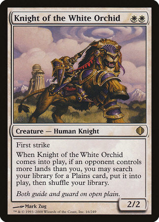 Knight of the White Orchid [Shards of Alara] | The Time Vault CA