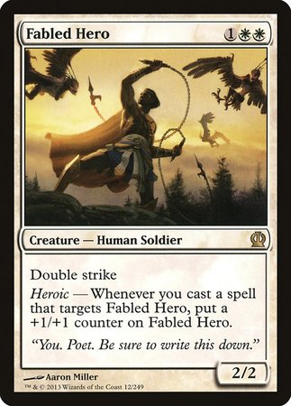 Fabled Hero [Theros] | The Time Vault CA