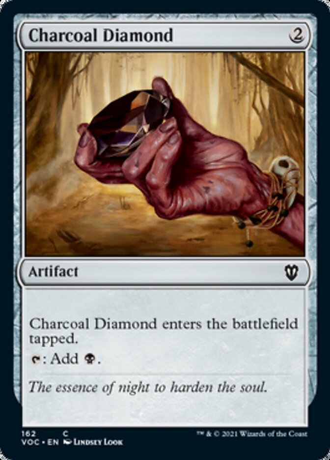Charcoal Diamond [Innistrad: Crimson Vow Commander] | The Time Vault CA