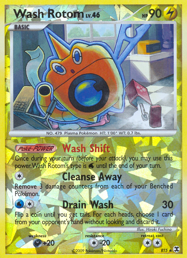 Wash Rotom (RT5) [Platinum: Rising Rivals] | The Time Vault CA