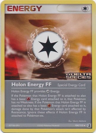Holon Energy FF (104/113) (Stamped) [EX: Delta Species] | The Time Vault CA