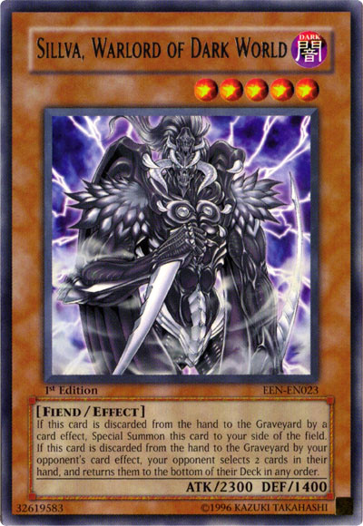 Sillva, Warlord of Dark World [EEN-EN023] Rare | The Time Vault CA