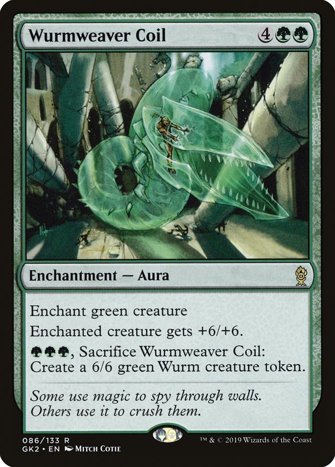 Wurmweaver Coil [Ravnica Allegiance Guild Kit] | The Time Vault CA